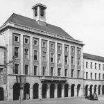 Der 1954 eingeweihte Neubau des Rathauses